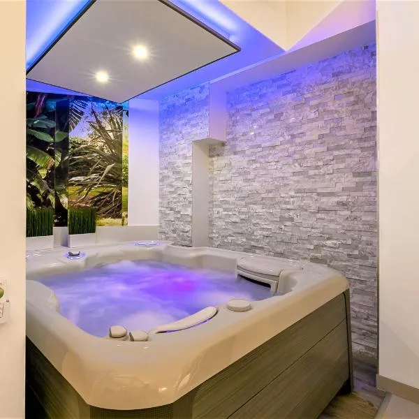 Relax Spa, avec jacuzzi à Dijon，位于第戎的酒店