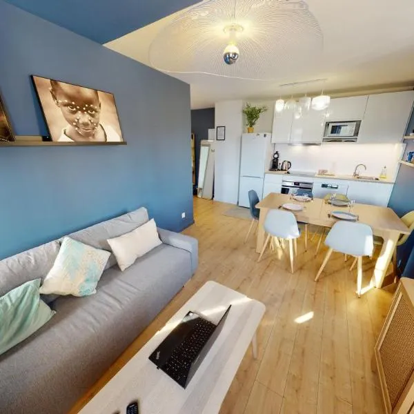 Le haut de Vallières appartement 3 pièces NETFLIX，位于梅斯的酒店