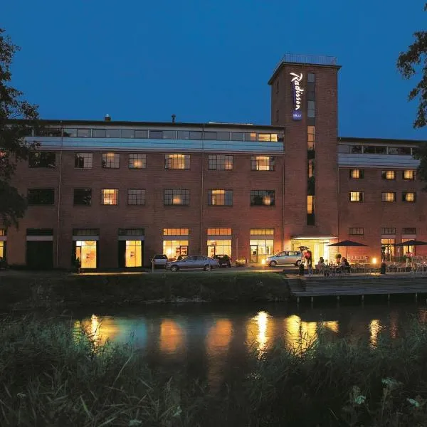 锡尔克堡造纸厂丽笙酒店，位于Abildskov的酒店