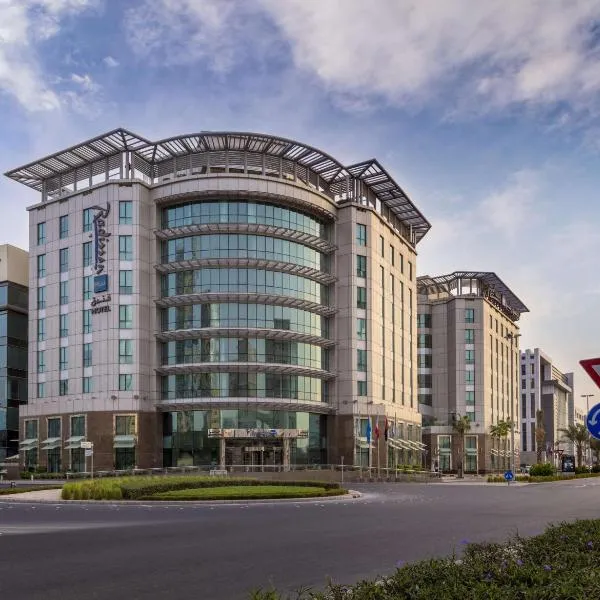 迪拜媒体城丽笙酒店，位于迪拜的酒店