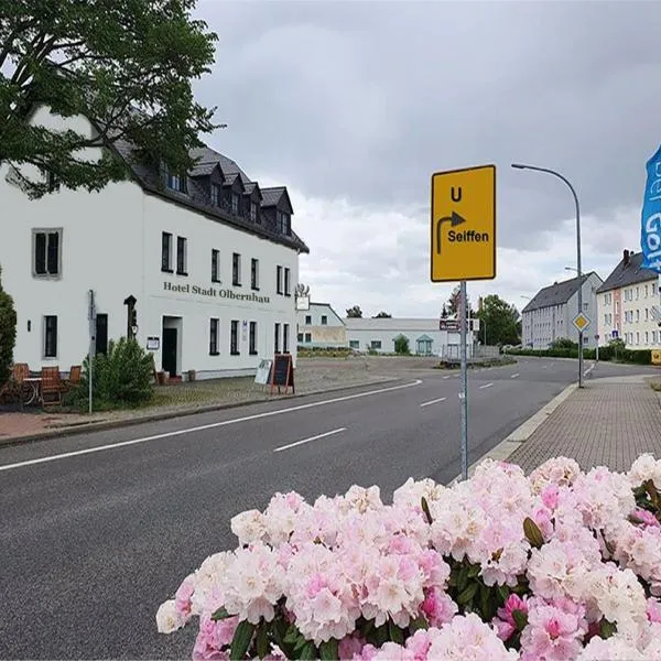 Hotel Stadt Olbernhau，位于Pobershau的酒店