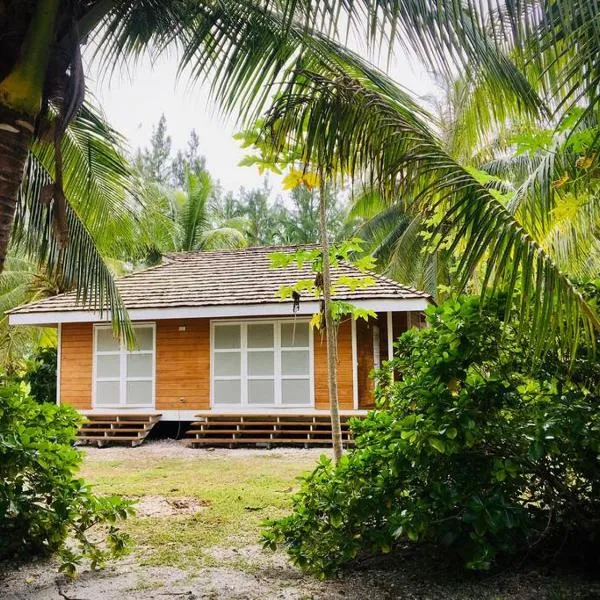 Cottage « the papaya tree »，位于Temae的酒店