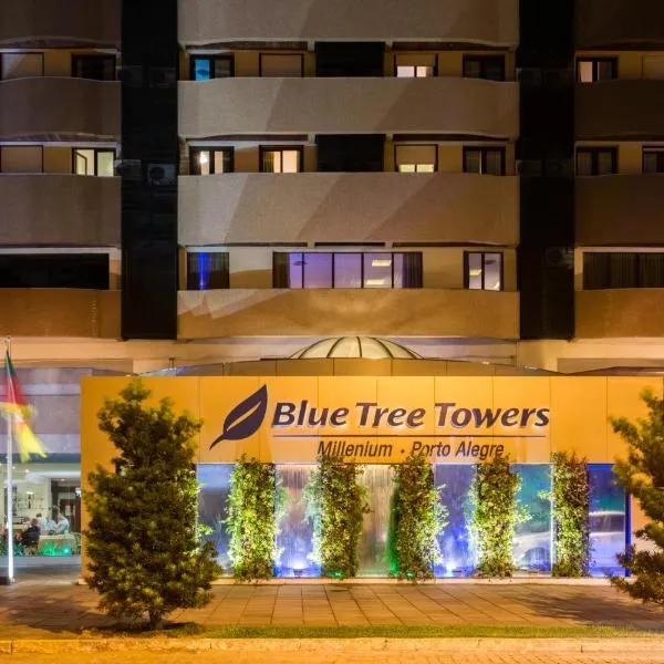 阿雷格里港千禧蓝树酒店，位于Belém Velho的酒店