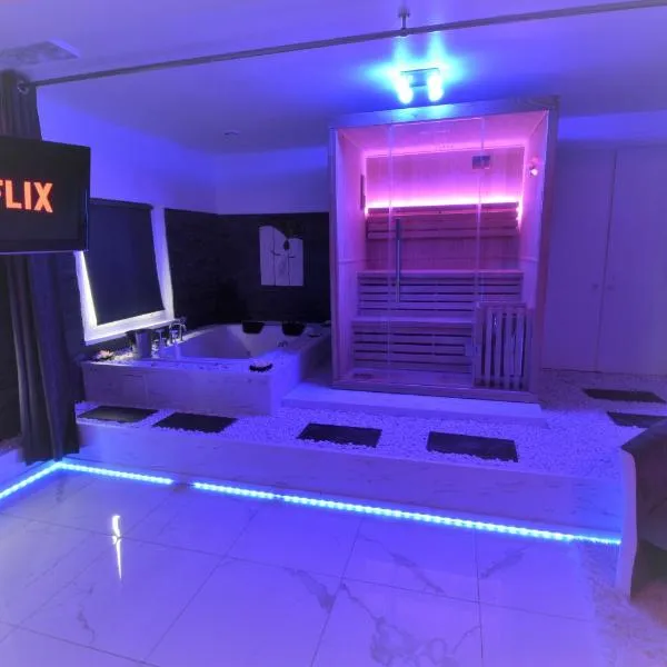 Jacuzzi Romantique 15 min Etretat 1，位于费康的酒店