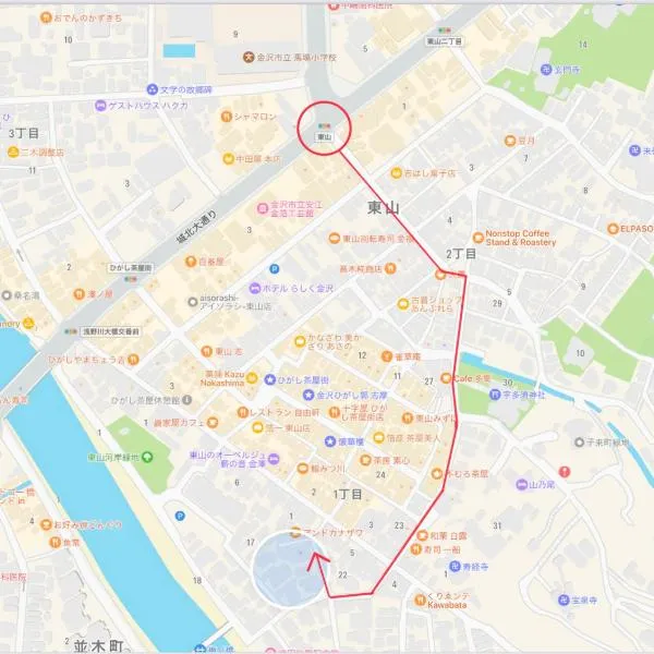 金马醋民宿旅馆，位于金泽的酒店