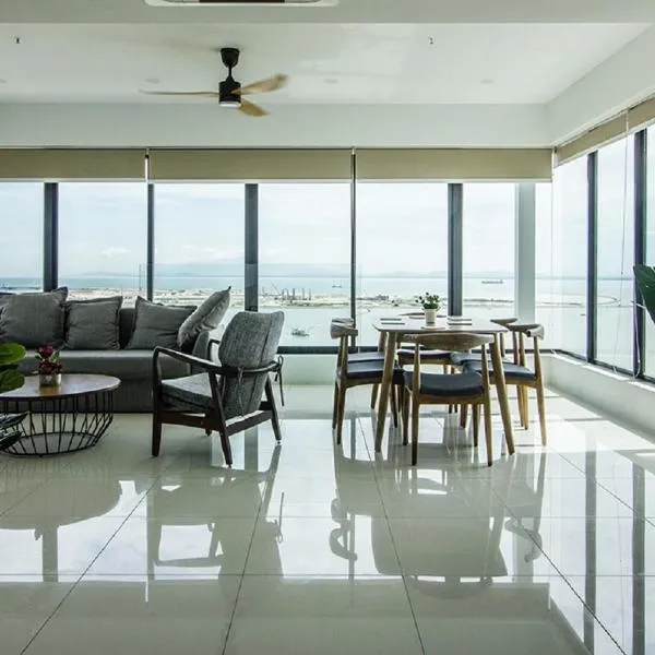 Rumahku Gurney with 270 degree Sea View，位于乔治市的酒店