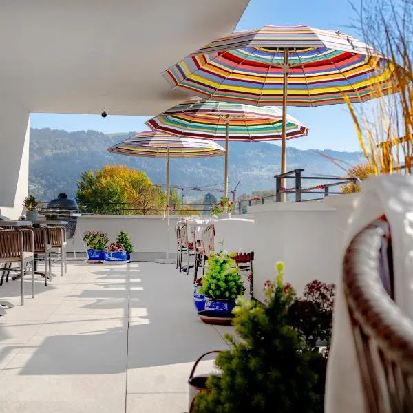 bodenseezeit Apartmenthotel Garni，位于林道的酒店
