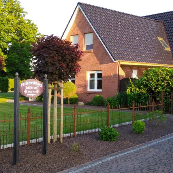 Ferienwohnung Zeit für uns,位于Berumbur的酒店