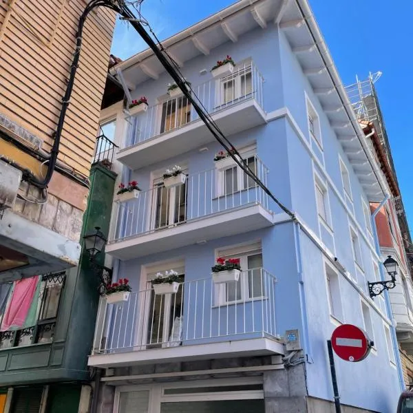 APARTAMENTOS SAN JUAN de GAZTELUGATXE，位于贝梅奥的酒店