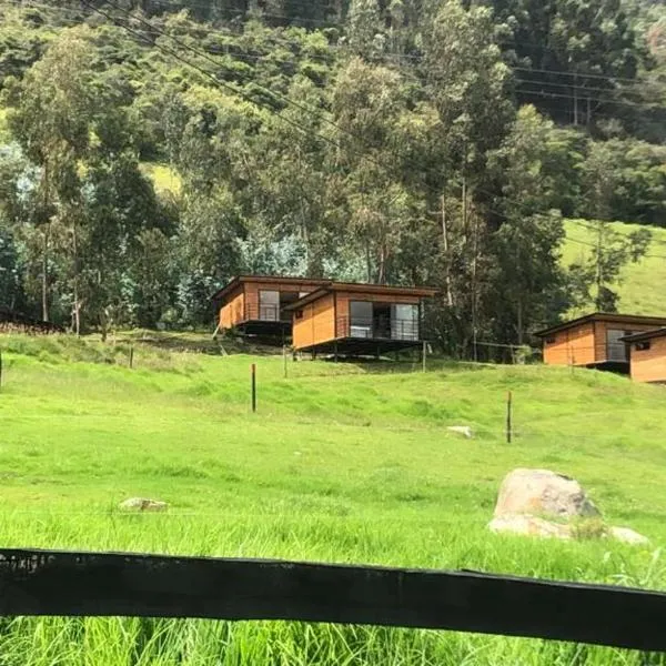 Villa Isabel Glamping la Cumbre，位于卡希卡的酒店