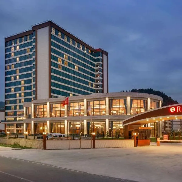 Ramada Plaza by Wyndham Rize，位于İyidere的酒店