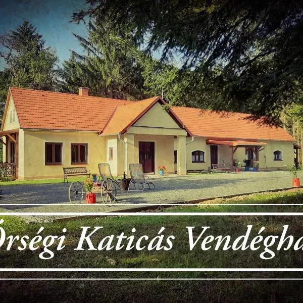 Őrségi Katicás Vendégház，位于Viszák的酒店