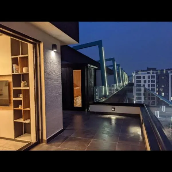 Stay and Spa Sarajevo Penthouse，位于萨拉热窝的酒店