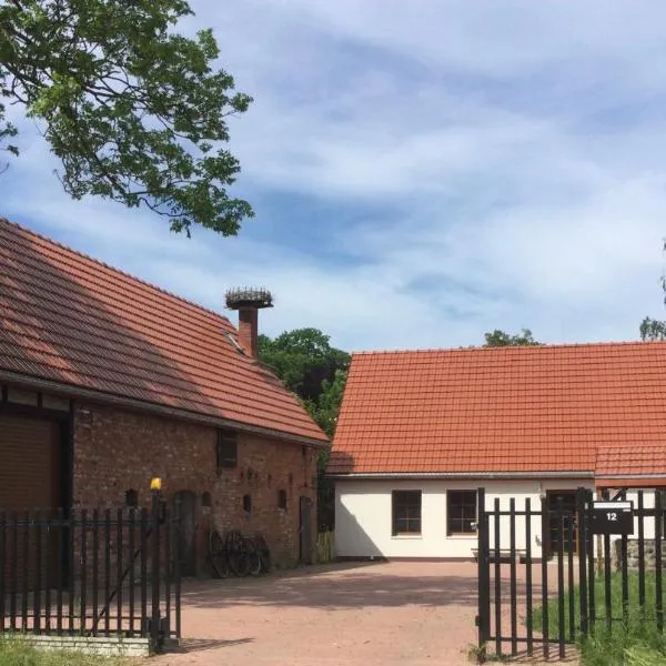 Bauernhof am Storchennest mit Sauna und E-Tankstelle，位于济夫努夫的酒店