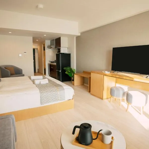 谷町君 HOTEL 恵美須町72，位于大阪的酒店