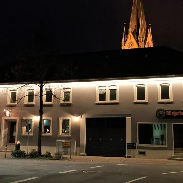 BürgerhausLöwen，位于Berghausen的酒店