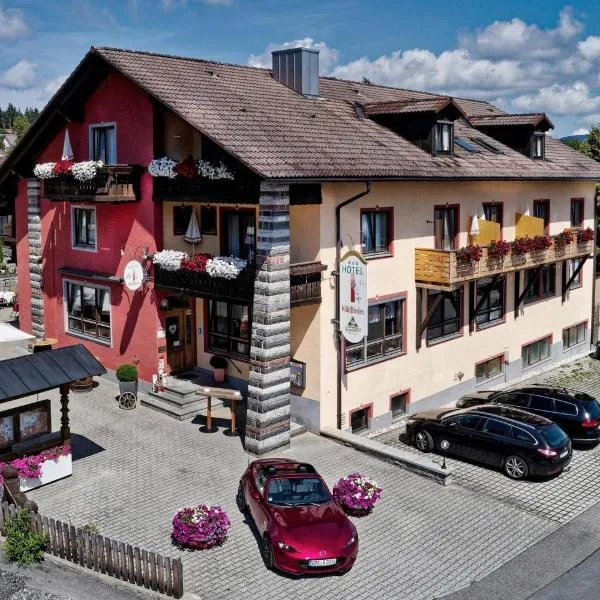 Hotel Waldfrieden "Das kleine Hotel"，位于Riedlhütte的酒店