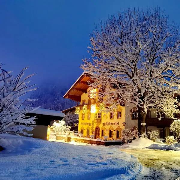 Postgasthof Fischerwirt，位于瓦尔赫湖的酒店