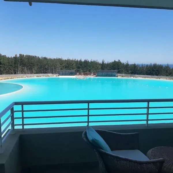 Condominio Laguna Mar, Las Cruces.，位于拉斯克鲁塞斯的酒店