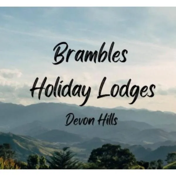 Brambles Holiday Lodges，位于Bishopsteignton的酒店