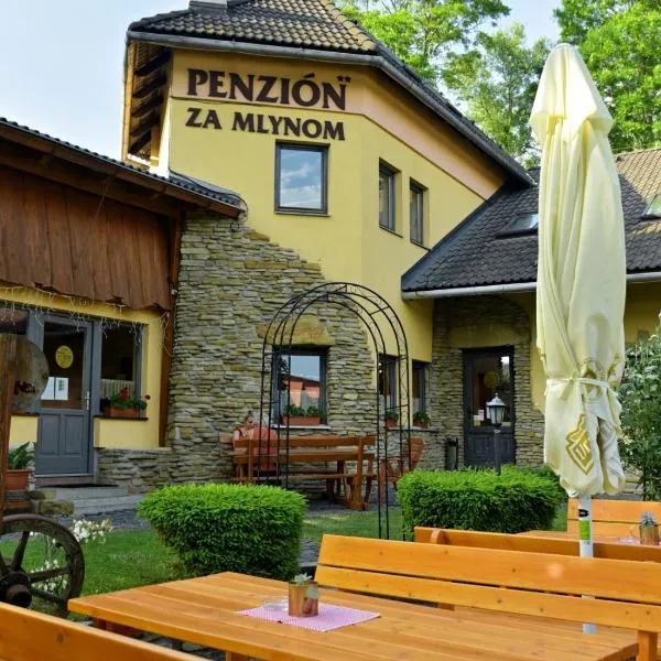 Penzion za mlynom，位于Liptovská Teplá的酒店