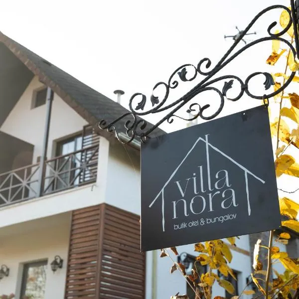 Villa Nora Butik Otel ve Bungalov，位于Inegol的酒店