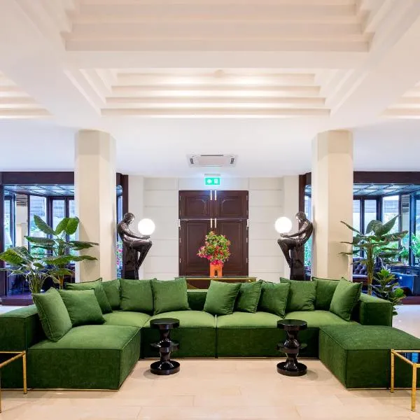 Hotel Thomas Bangkok，位于Makkasan的酒店
