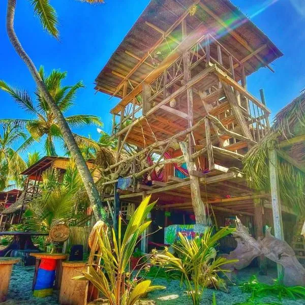 Bob Marley Beach，位于Guachaca的酒店