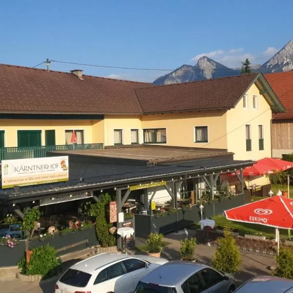 Gasthaus - Pension Kärntnerhof，位于韦尔特湖畔克伦彭多夫的酒店