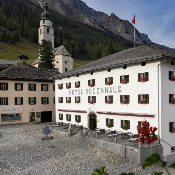 Hôtel Bodenhaus，位于Medels im Rheinwald的酒店