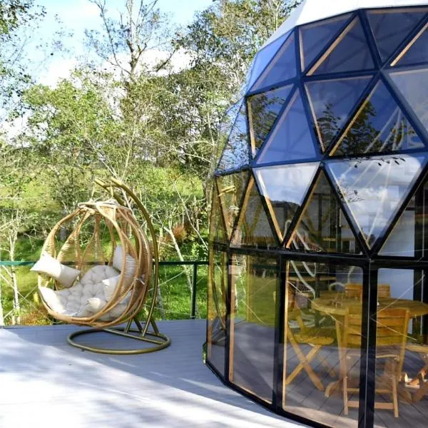 Glamping Reserva del Dorado，位于Sesquilé的酒店