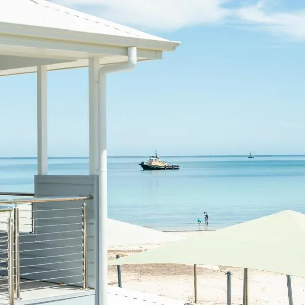 Wallaroo Beachfront Tourist Park，位于Port Moonta的酒店