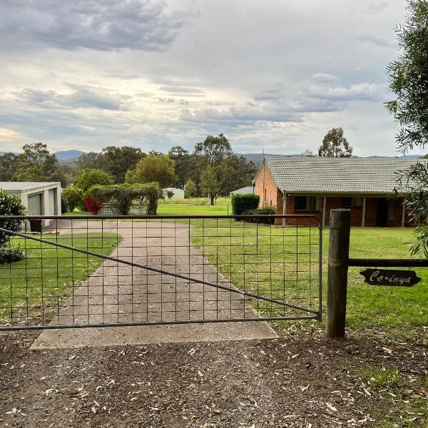 Carinya Cottage Hunter Valley - Nature retreat，位于Aberdare的酒店