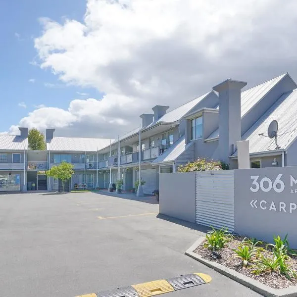 306 Motel Apartments，位于基督城的酒店