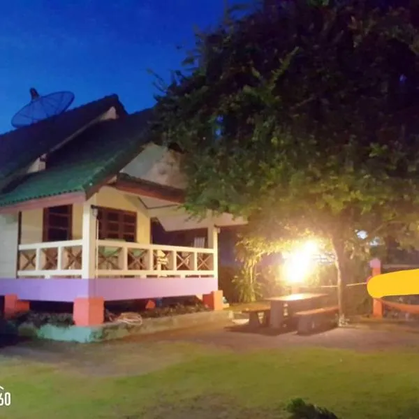 บ้านสุขกมลแววดาวบ้านเดี่ยว1ห้องนอน，位于Khlung的酒店