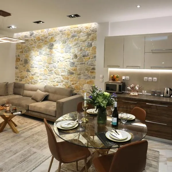 LA Larissa Luxury Apartments Stelve，位于Yiánnouli的酒店