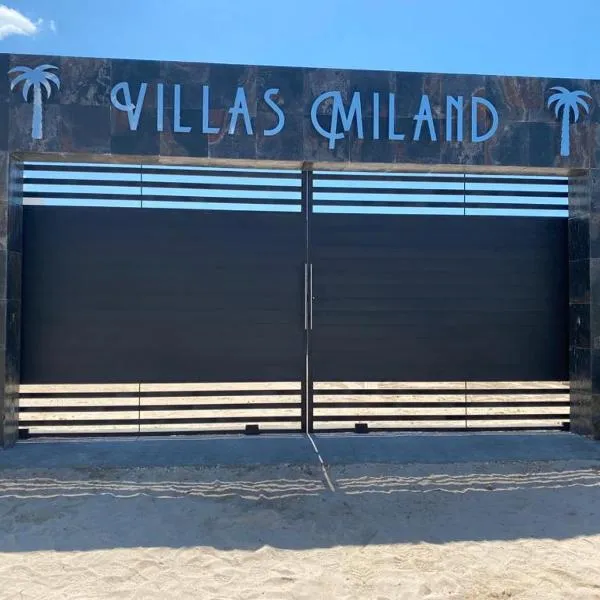 Villas Miland - San Benito Beach，位于Xtampú的酒店