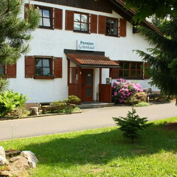 Pension Grünhaid，位于Schönwald的酒店