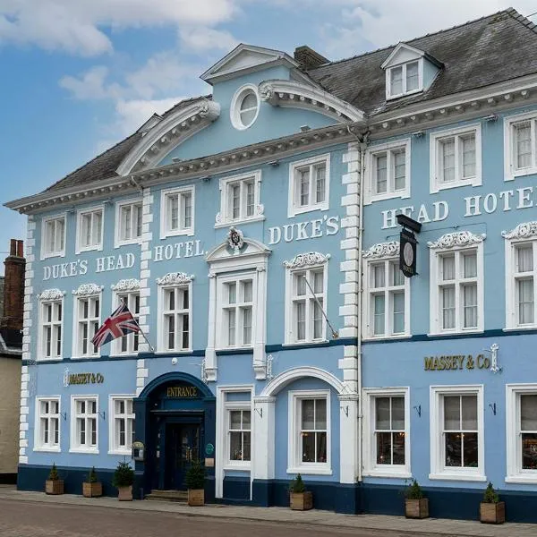 公爵黑德酒店，位于South Wootton的酒店