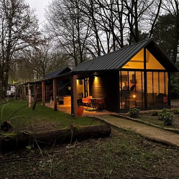 Cosy Tiny Lodges - vakantiepark Kempenbos，位于迪森的酒店