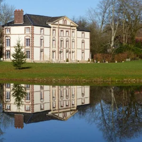 Chambre Le Notre Le Domaine Des Jardins De Bracquetuit，位于Varneville-Bretteville的酒店
