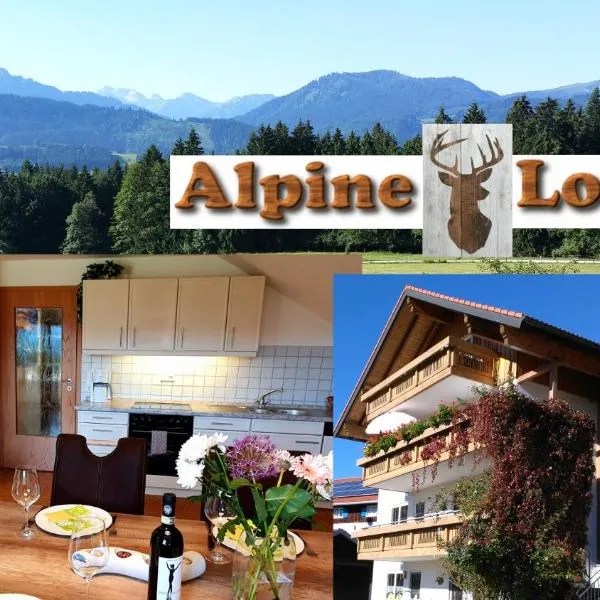 Alpine Lodge Wertach，位于韦尔塔赫的酒店