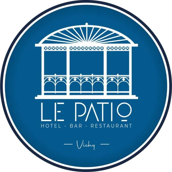 Hôtel & Restaurant Le Patio VICHY，位于Saint-Germain-des-Fossés的酒店