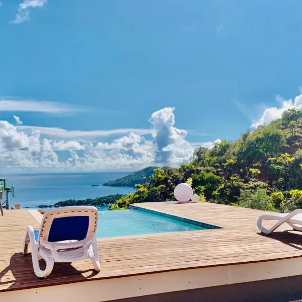 Terrasse Sur Lazio，位于昂斯拉齐奥的酒店