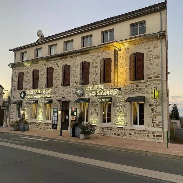 法兰西酒店，位于Saint-Bonnet-de-Four的酒店