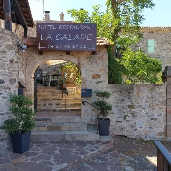 拉嘎拉蒂餐厅酒店，位于Pézenes-les-Mines的酒店