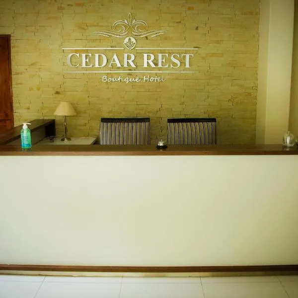 Cedar Rest Boutique Hotel，位于Chartwell的酒店