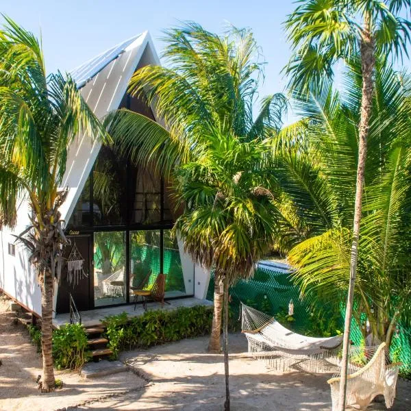 Xtambaa Cabins & Spa Only Adults，位于埃尔库约的酒店