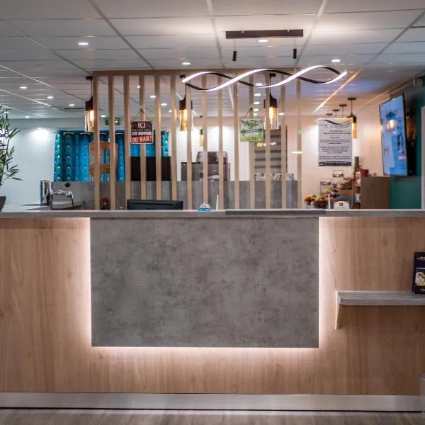 Contact Hotel Restaurant Bleu France - Eragny Cergy，位于伊拉格尼的酒店