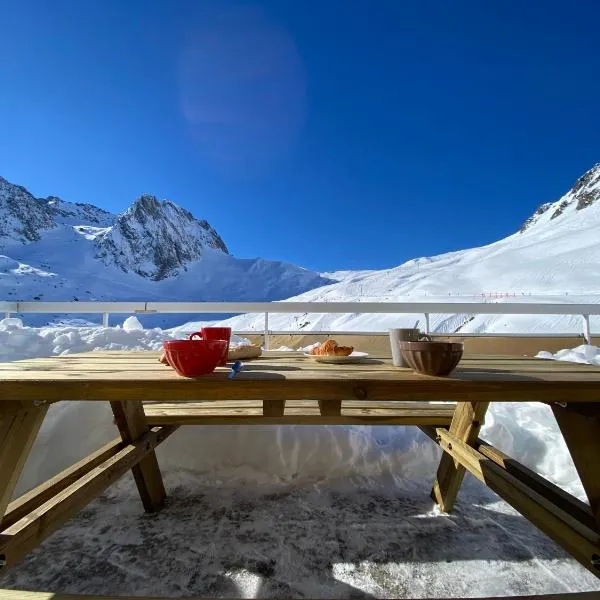 Appt pied des pistes, terrasse et parking couvert，位于拉姆吉的酒店